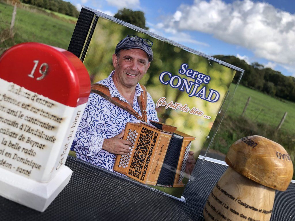 Découvrez le nouveau CD de Serge CONJAD "Ça fait du bien ..."